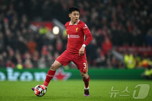 리버풀의 엔도 와타루ⓒ AFP=뉴스1
