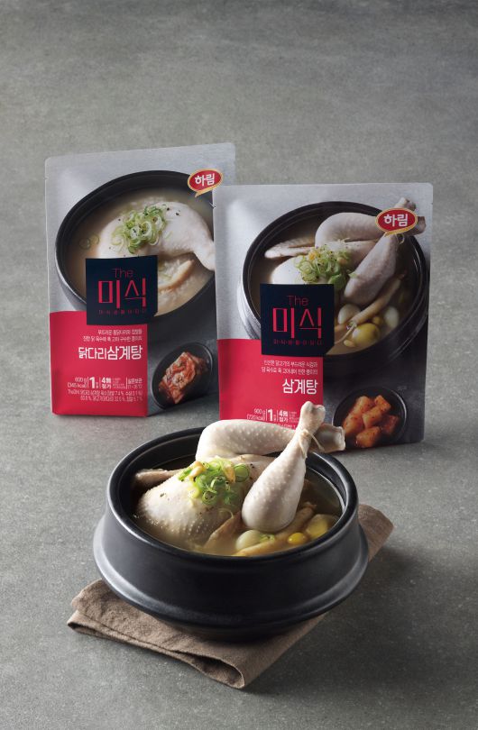 더미식 삼계탕 2종(하림 제공)