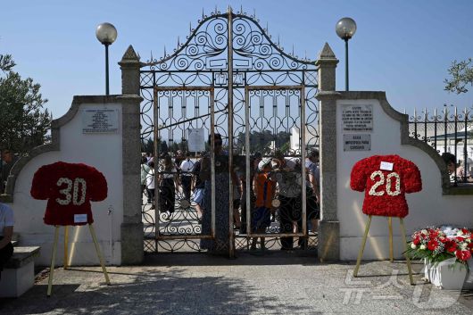 조타 형제의 장례식 ⓒ AFP=뉴스1