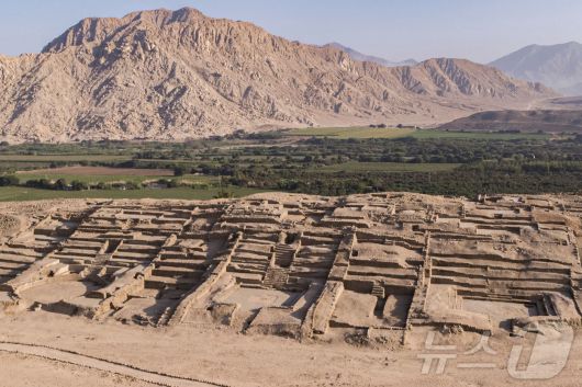 고고학자들이 페루에서 발견한 고대 도시 '페니코' ⓒ AFP=뉴스1