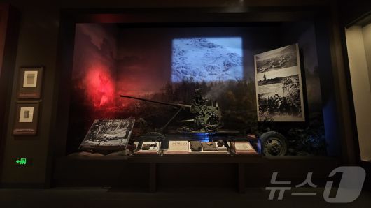 중국 베이징 항일전쟁 기념관이 8일 일반 대중들에게 재개방했다. 중국은 8일부터 '민족 해방과 세계 평화를 위하여-중국인민 항일전쟁 및 세계 반파시스트 전쟁 승리 80주년 기념' 전시회를 개최한다. ⓒ News1 정은지 특파원