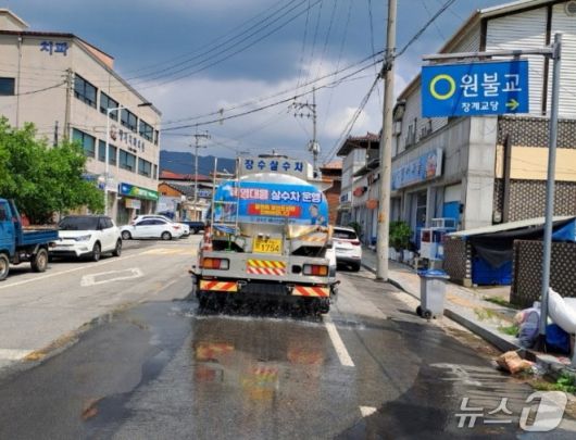 전북 장수군이 폭염 피해 예방을 위한 총력 대응에 나서고 있다고 10일 밝혔다.(장수군 제공. 재판매 및 DB금지)2025.7.10/뉴스1
