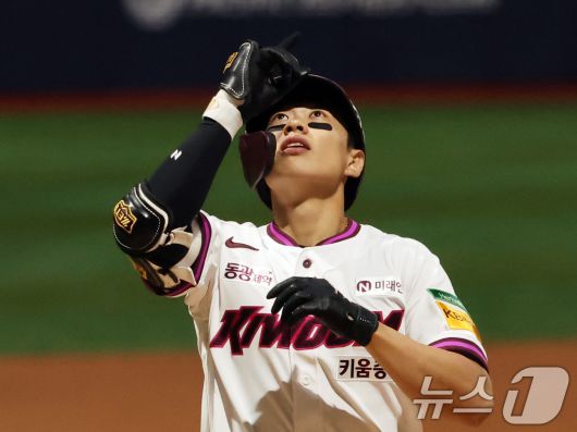 키움 히어로즈 송성문. 2025.5.9/뉴스1 ⓒ News1 황기선 기자