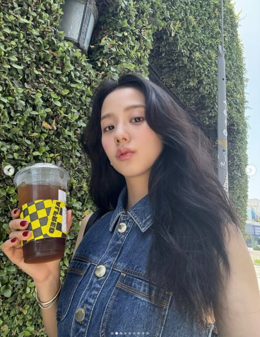 블랙핑크 지수 인스타그램 캡처