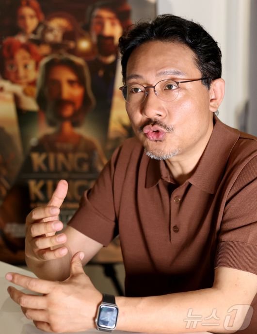 순수 한국 기술로 할리우드 휩쓴 K-애니 ‘킹 오브 킹스'의 장성호 감독 / 뉴스1  ⓒ News1 권현진 기자