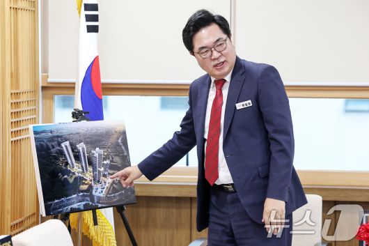 박일하 동작구청장이 18일 서울 동작구청에서 뉴스1과 인터뷰를 하고 있다. 2025.6.18/뉴스1 ⓒ News1 민경석 기자