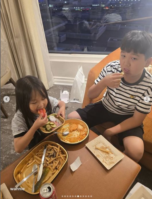 도경완 인스타그램 캡처