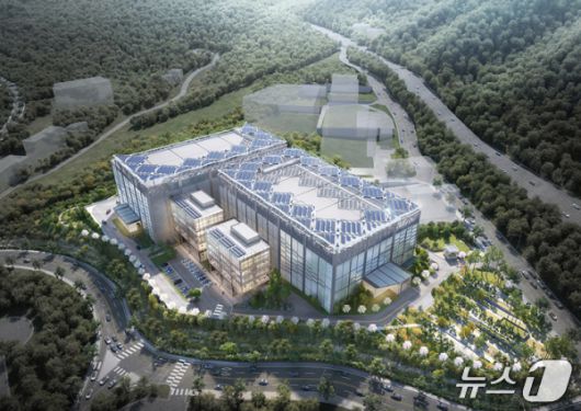 용인 죽전 퍼시픽써니 데이터센터 구상도(현대건설 제공)