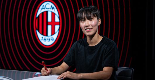 AC밀란 위민에 입단한 박수정(AC밀란 홈페이지 캡처)