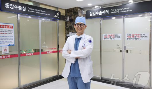 김지성 충남대병원 심장혈관흉부외과 교수가 뉴스1과 인터뷰에서 수술 사례를 설명하고 있다. ⓒ News1 김기태 기자