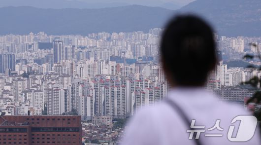 서울의 아파트 단지 모습. 2025.7.31/뉴스1 ⓒ News1 박지혜 기자