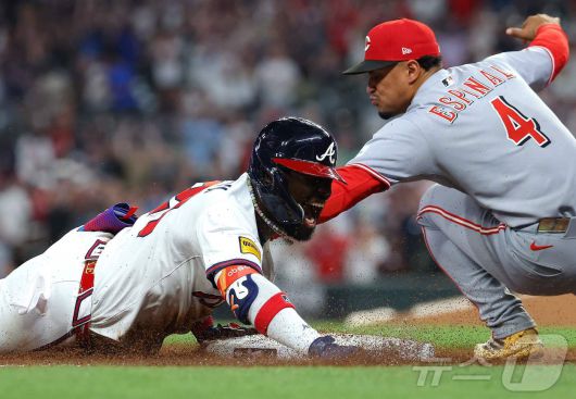 신시내티 레즈와 애틀랜타 브레이브스가 8월 3일(한국시간) 열리는 'MLB 스피드웨이 클래식'에서 맞대결을 펼친다. ⓒ AFP=뉴스1