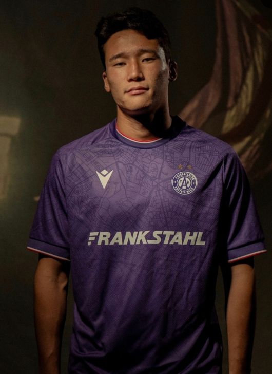 오스트리아 리그 명가 아우스트리아 빈에 입단한 이태석(아우스트리아 빈 SNS)