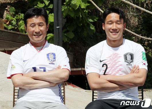 이버지 이을용의  대를 이어 국가대표 발탁과 유럽 진출에 성공한 이태석. ⓒ News1 박세연 기자