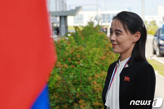 김여정 노동당 부부장 2023.9.13 ⓒ AFP=뉴스1 ⓒ News1 우동명 기자