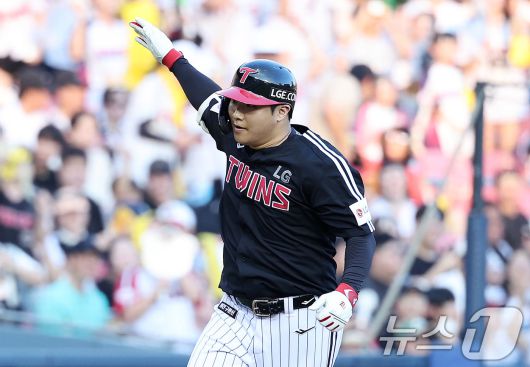 LG 트윈스 문보경. 2025.7.27/뉴스1 ⓒ News1 박지혜 기자