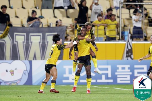 전남 드래곤즈 공격수 호난. (한국프로축구연맹 제공)