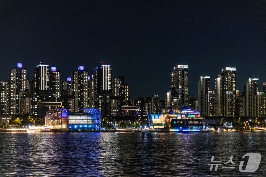 세빛섬 야경(서울관광재단 제공)