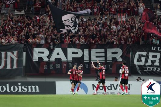 동점골을 넣은 서울(한국프로축구연맹 제공)