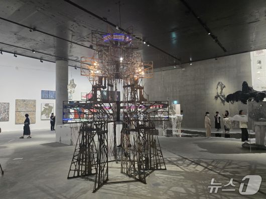 리움미술관 '이불: 1998년 이후'전 전시 전경. ⓒ 뉴스1 김정한 기자