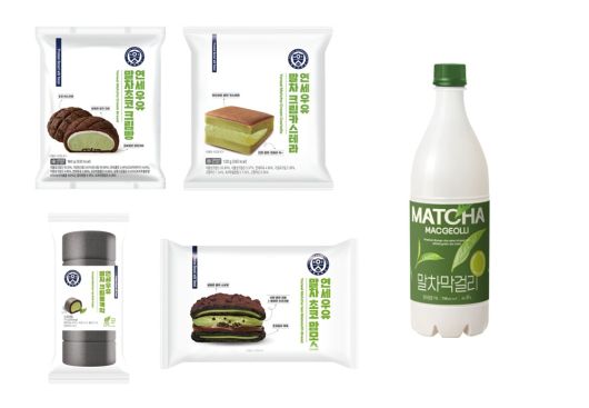 CU, 말차 디저트, 막걸리 출시(CU 제공)