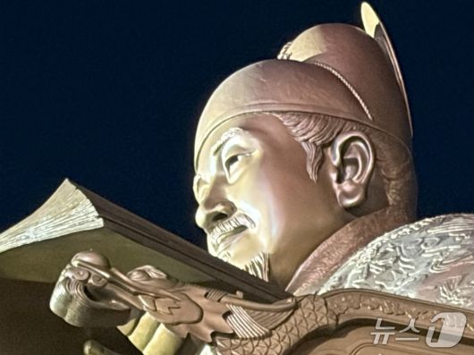 세종대왕님 10배율 촬영. 2025.9.26/뉴스1 ⓒ News1 이기범 기자