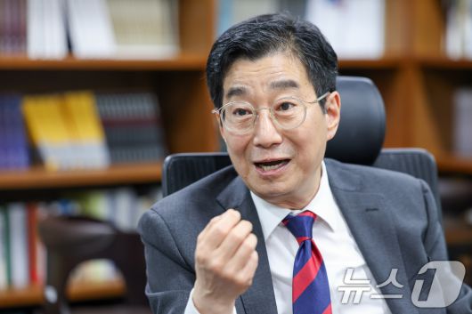 차두현 아산정책연구원 부원장이 서울 종로구 아산정책연구원에서 뉴스1과 인터뷰를 하고 있다. 2025.10.01 ⓒ News1 안은나 기자