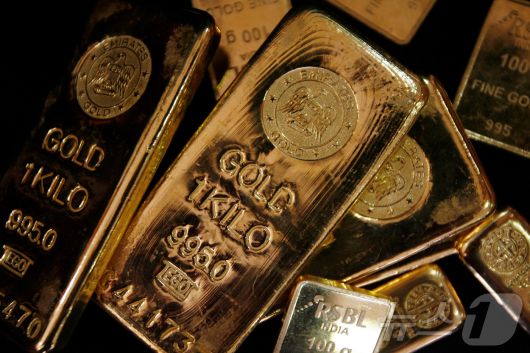 골드바 사진. ⓒ 로이터=뉴스1 ⓒ News1 이지예 객원기자