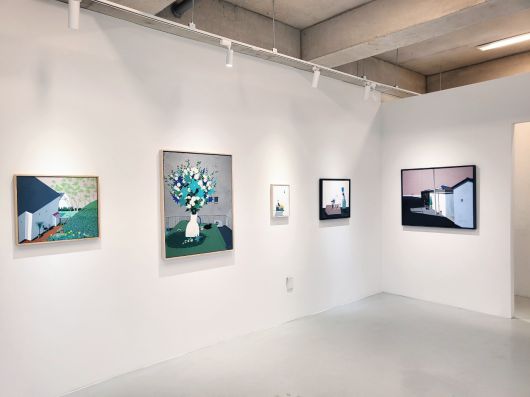 양은숙 개인전 '소소한 풍경' 전시 전경 (하랑갤러리 제공)