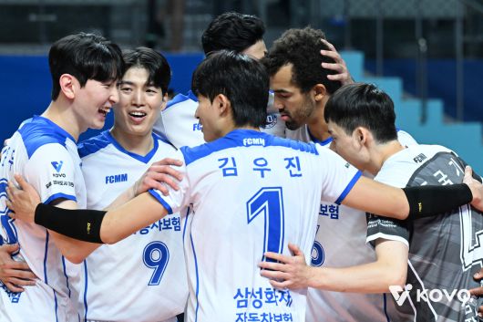 삼성화재 선수들. (KOVO 제공)