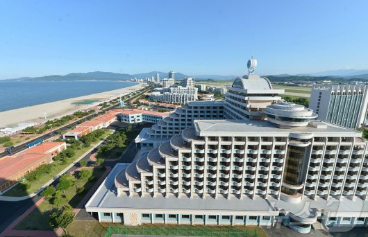 (평양 노동신문=뉴스1) = 북한의 원산 갈마해안관광지구. [국내에서만 사용가능. 재배포 금지. DB 금지. For Use Only in the Republic of Korea. Redistribution Prohibited] rodongphoto@news1.kr [국내에서만 사용가능. 재배포 금지. DB 금지. For Use Only in the Republic of Korea. Redistribution Prohibited] rodongphoto@news1.kr