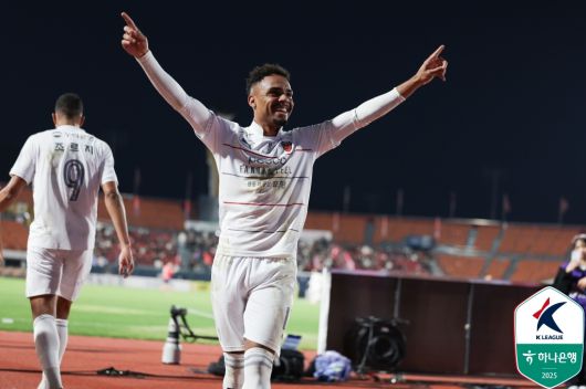 포항 스틸러스 주닝요. (한국프로축구연맹 제공)