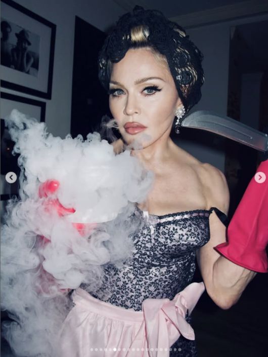 마돈나 인스타그램 캡처