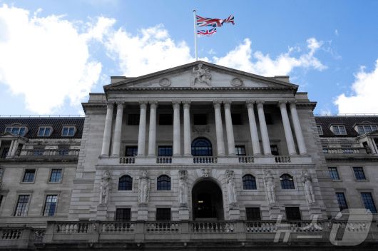 영국의 중앙은행인 영란은행(BOE) 건물 전경 ⓒ 로이터=뉴스1 ⓒ News1 이정환 기자
