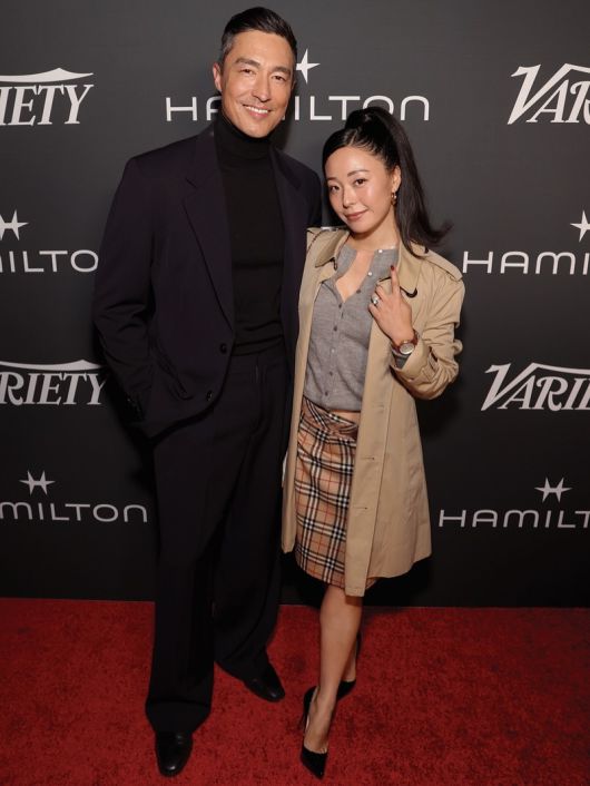 다니엘 헤니와 루 쿠마가이(SNS 갈무리)