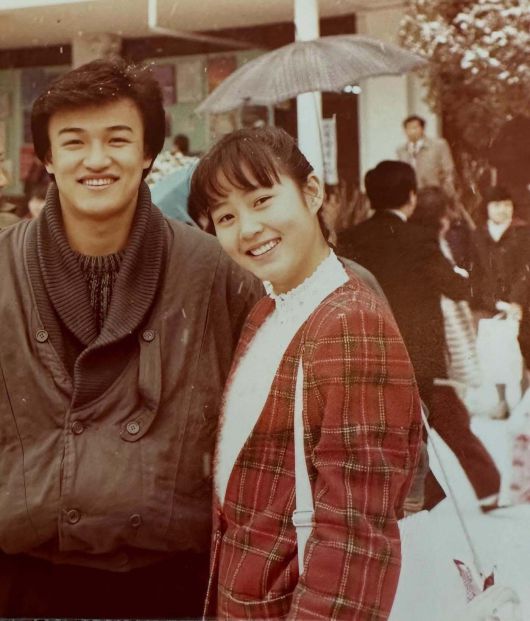 박중훈과 김혜수(SNS 갈무리)