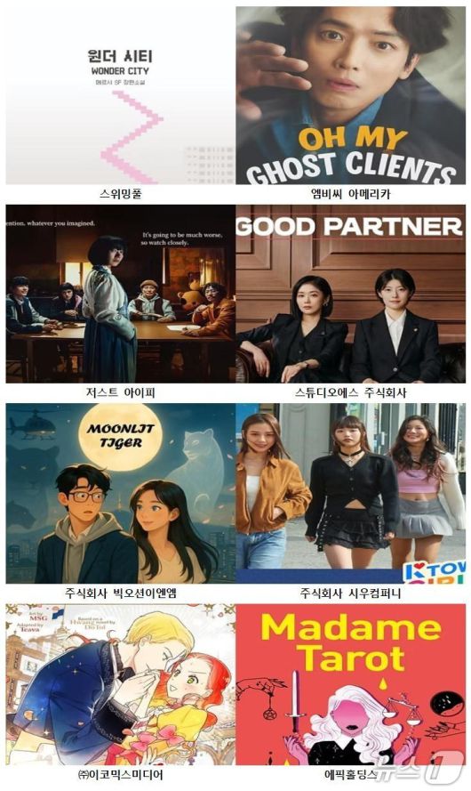 2025 K-콘텐츠 원작 미국 진출 쇼케이스 참여작