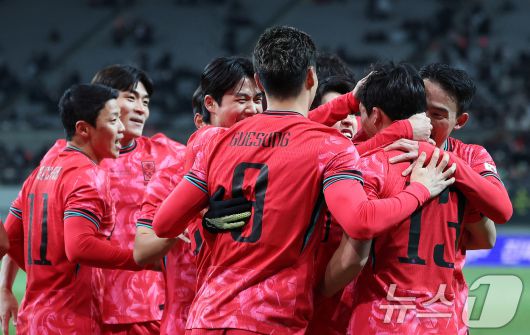 축구대표팀. /뉴스1 ⓒ News1 박지혜 기자