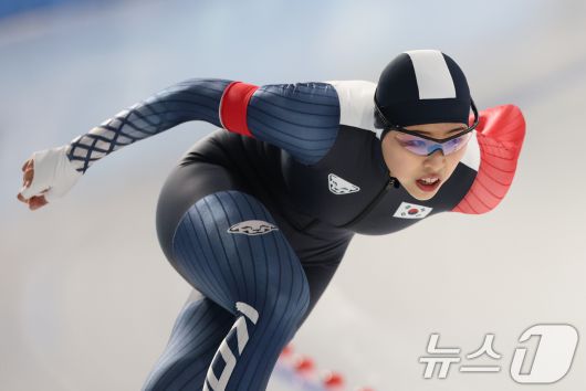 역주하는 이나현.  2025.2.11/뉴스1 ⓒ News1 이승배 기자