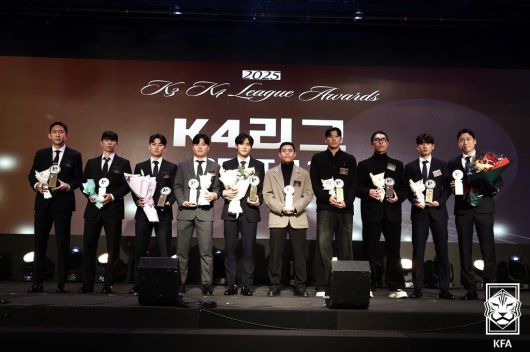 K4 베스트11(대한축구협회 제공)