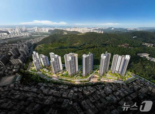 한화포레나 울산무거 조감도 (한화 건설부문 제공) 뉴스1 ⓒ News1