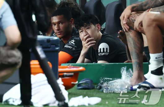 토트넘 소속으로 마지막 경기를 치렀을 당시의 손흥민. 2025.8.3/뉴스1 ⓒ News1 김민지 기자