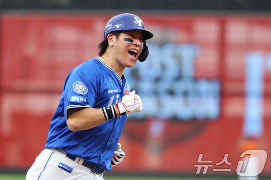 삼성 라이온즈 강민호. /뉴스1 DB ⓒ News1 김기태 기자