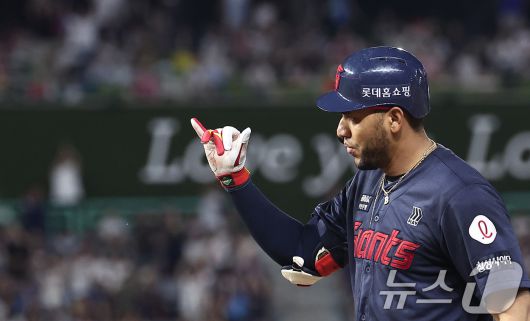 롯데 자이언츠 외국인 선수 빅터 레이예스. 뉴스1 DB ⓒ News1 김성진 기자