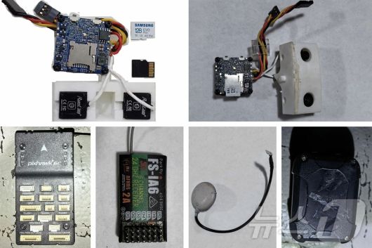 (평양 노동신문=뉴스1) = 무인기에 설치된 촬영 및 가종 장치들. [국내에서만 사용가능. 재배포 금지. DB 금지. For Use Only in the Republic of Korea. Redistribution Prohibited] rodongphoto@news1.kr