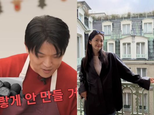 안성재 셰프(왼쪽)와 소녀시대 윤아(SNS 갈무리)