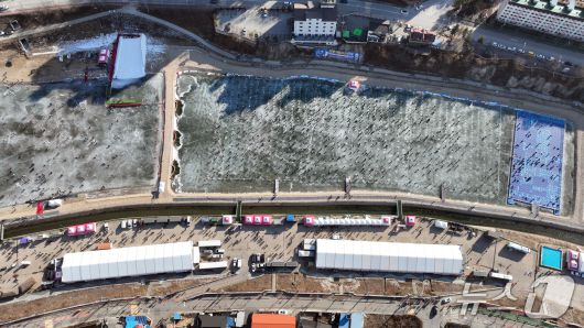 제14회 홍천강 꽁꽁축제 현장 사진.(홍천군 제공. 재판매 및 DB금지)/뉴스1