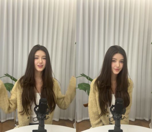 다니엘 인스타그램 라이브 방송 영상 갈무리