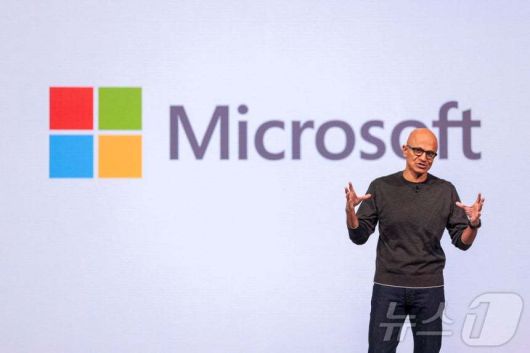 사티아 나델라 마이크로소프트 CEO. FILES-INDIA-MICROSOFT-INVESTMENT-TECHNOLOGY-AI ⓒ AFP=뉴스1