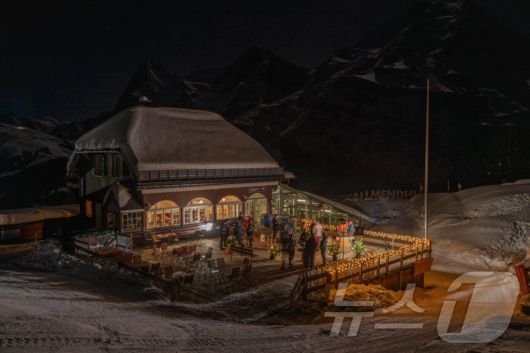 뮈렌의 렌턴 트레일(스위스관광청 제공)